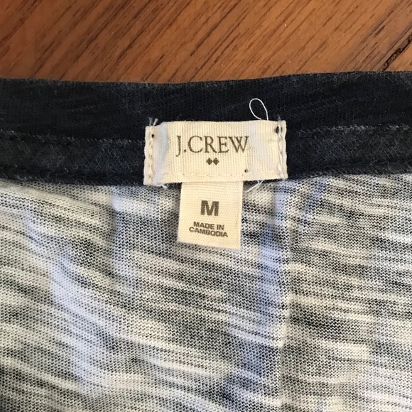 J crew size M striped t shirt - Picture 2 of 2